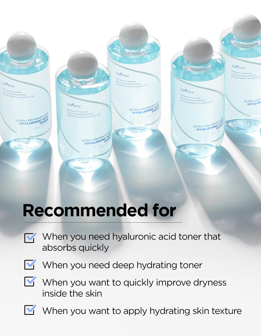Isntree Ultra-Low Molecular Hyaluronic Acid Toner