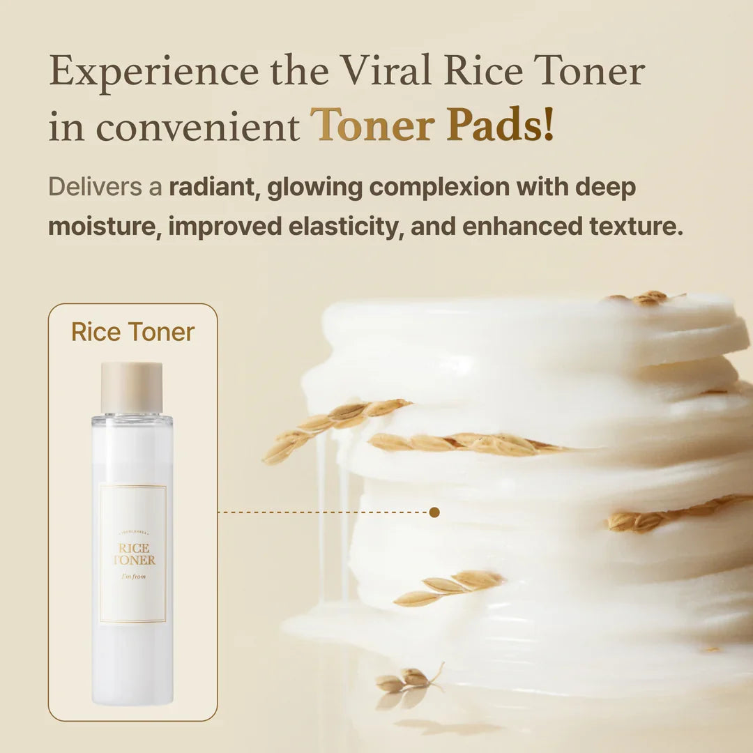 I'm From Rice Toner Pads