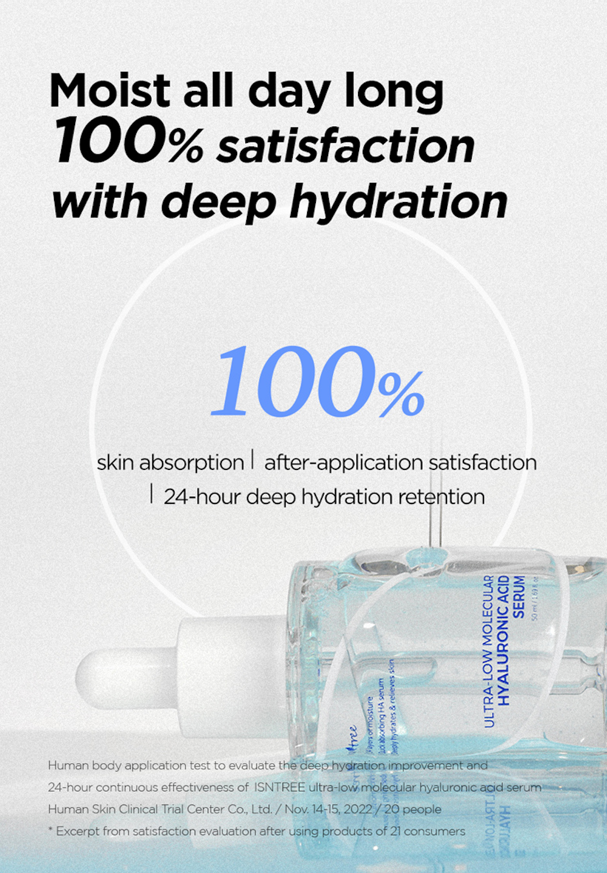 Isntree Ultra-Low Molecular Hyaluronic Acid Serum