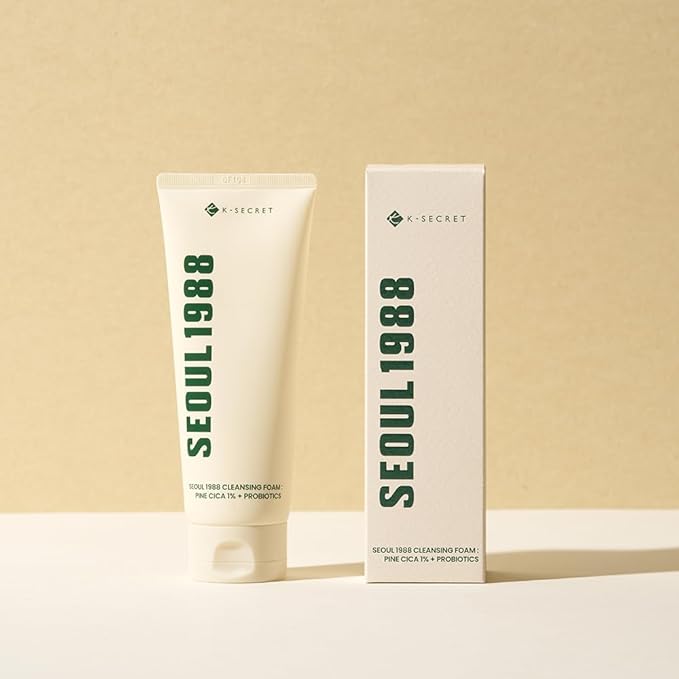 KSECRET Seoul 1988 Cleansing Foam: Pine Cica 1% + Probiotics