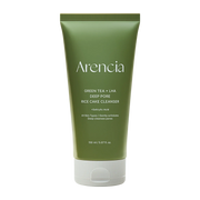 Arencia Green Tea + LHA Deep Pore Rice Cake Cleanser