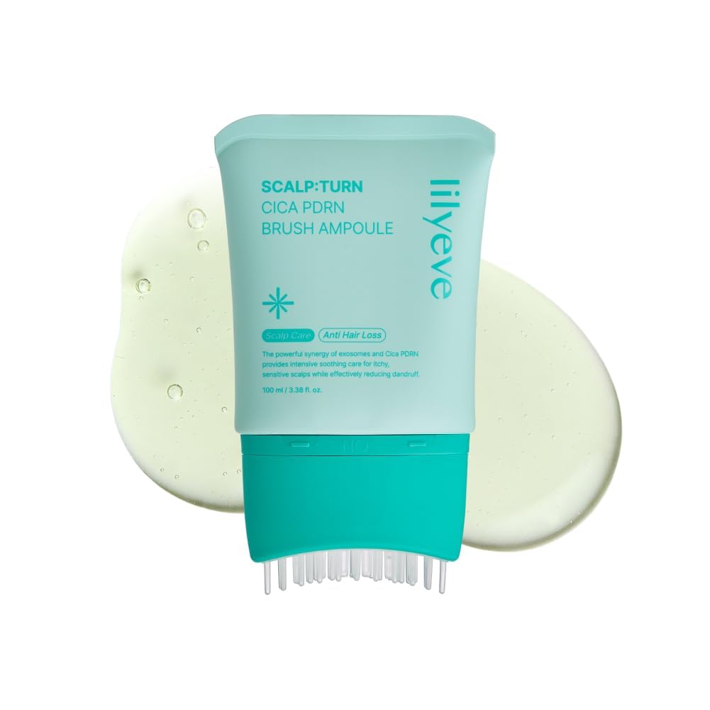 Lilyeve Scalp: Turn Cica PDRN Brush Ampoule