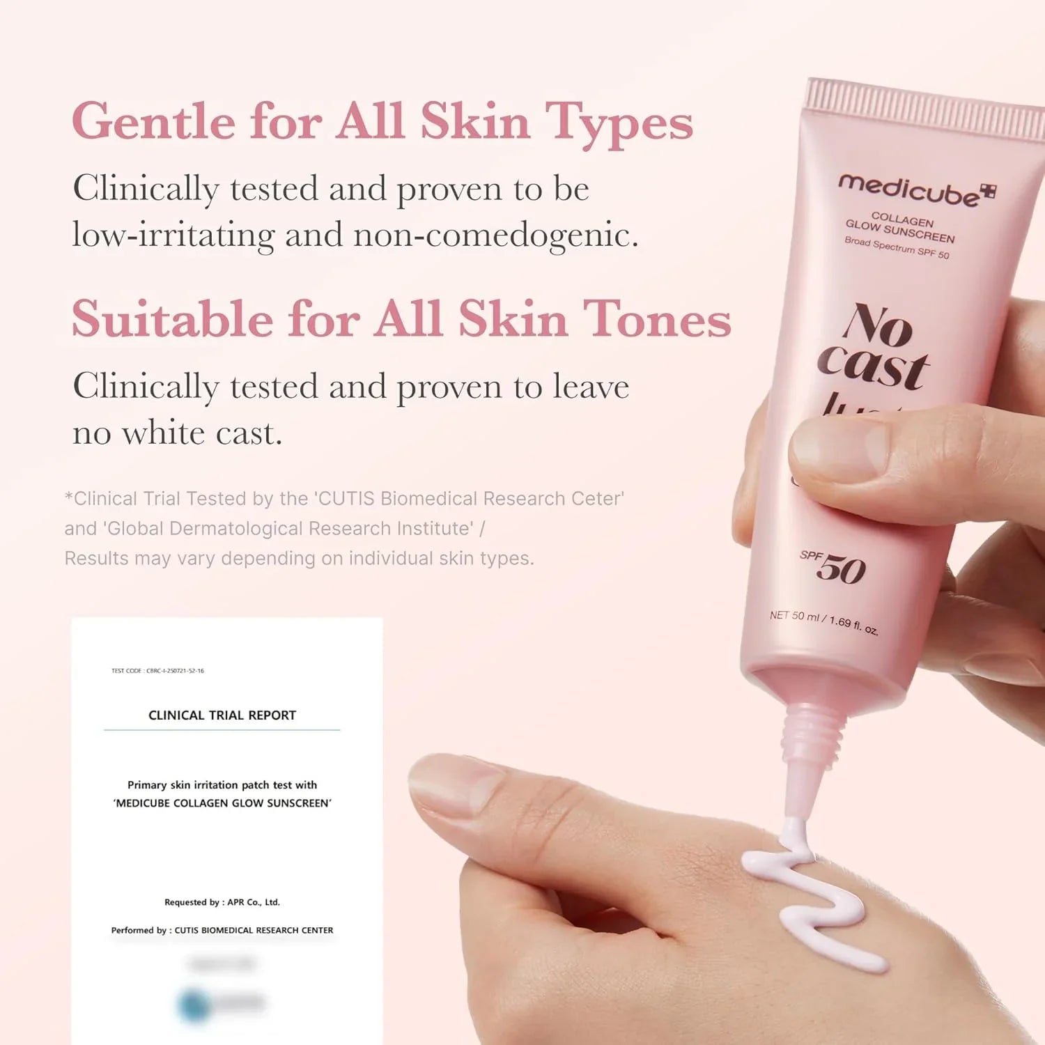 Medicube No Cast Just Glow Collagen Sunscreen