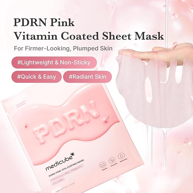Medicube PDRN Pink Vita Coating Mask