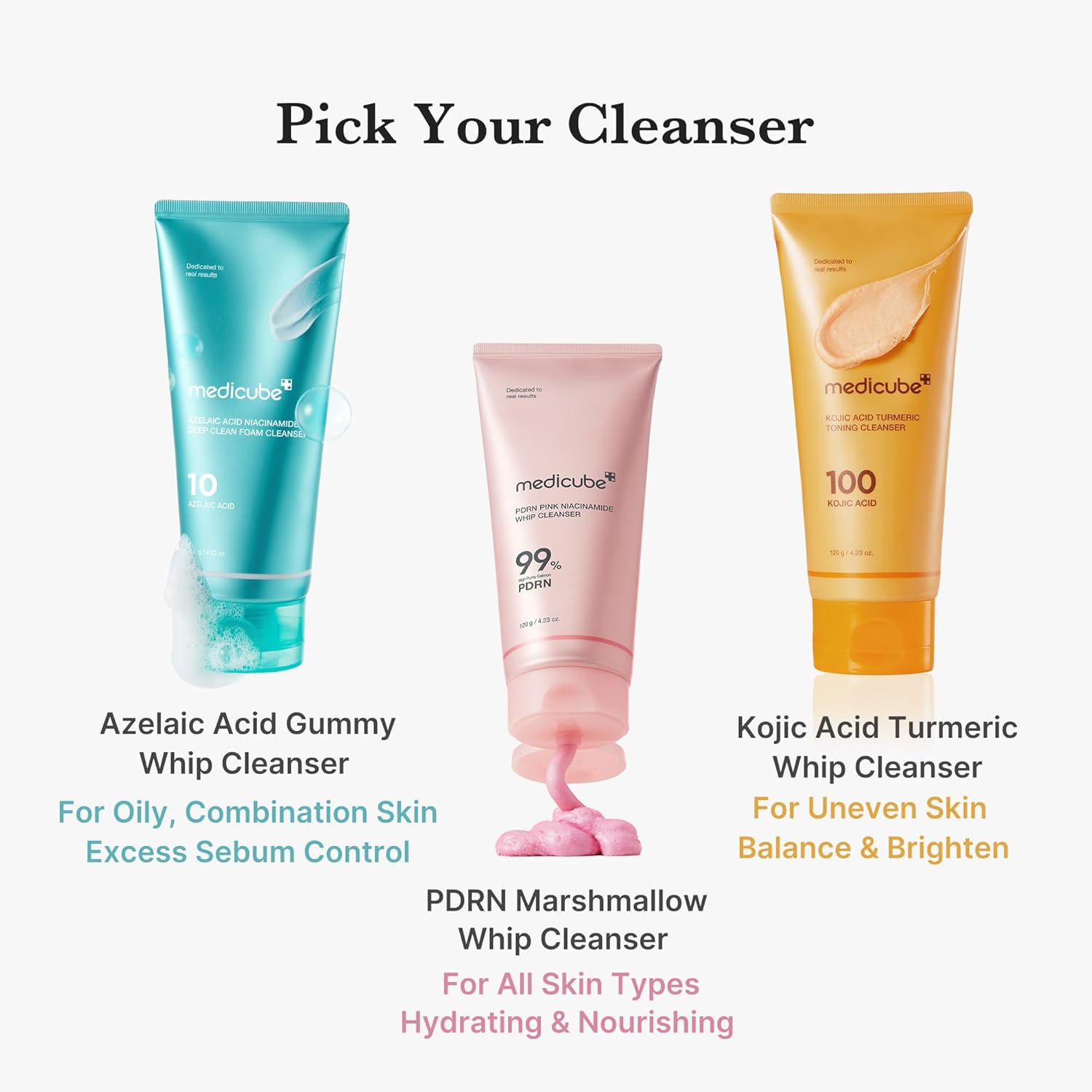 Medicube Zero Pore SA Clear Capsule Cleansing Foam
