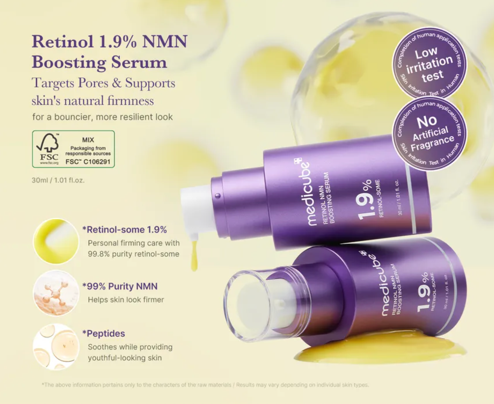 Medicube Retinol NMN Boosting Serum