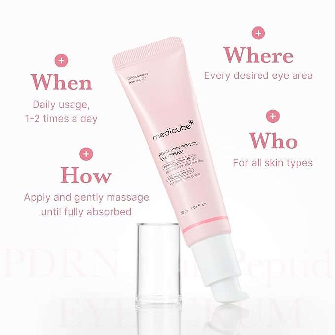 Medicube DNA PDRN Pink Peptide Eye Cream