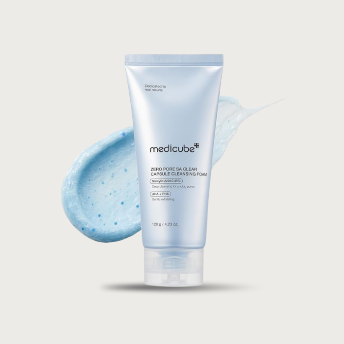 Medicube Zero Pore SA Clear Capsule Cleansing Foam
