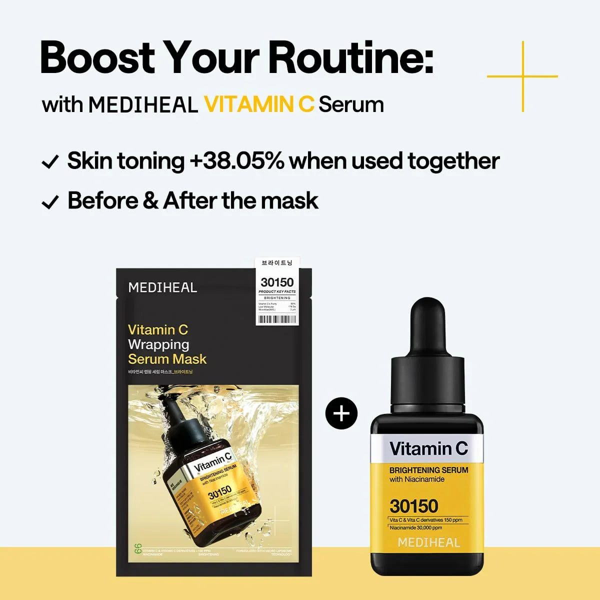 Mediheal Vitamin C Wrapping Serum Mask