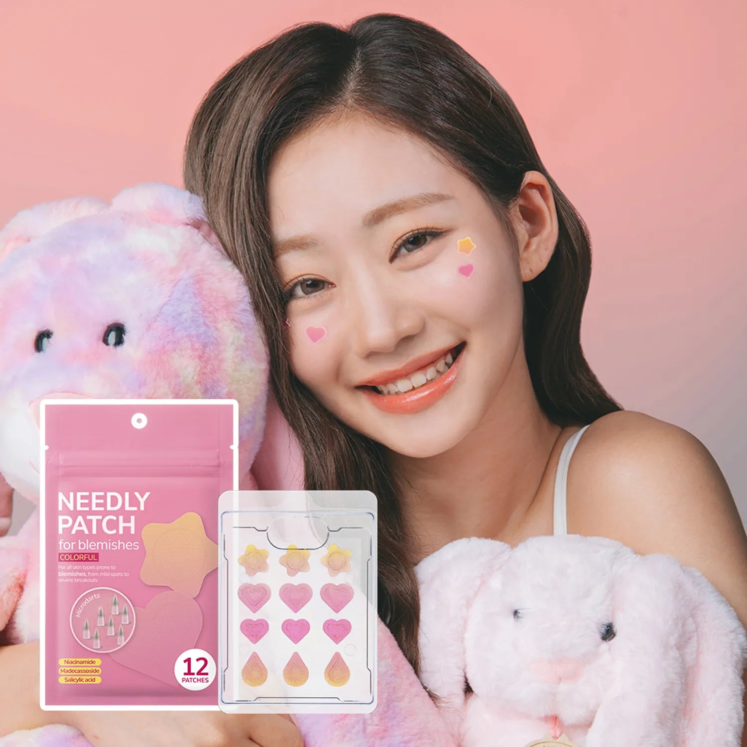 Needly Patch for Blemishes Colorful