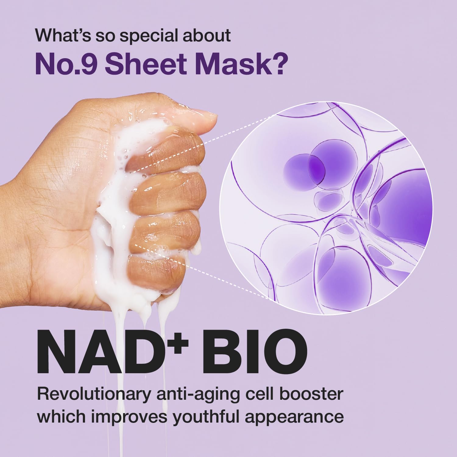 Numbuzin No.9 NAD Bio Lifting-sil Full Face Mask Set