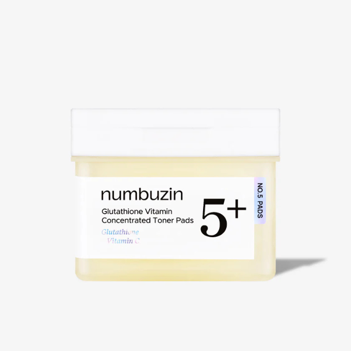 Numbuzin No.5+ Vitamin-Niacinamide Concentrated Pads – 70 Pads