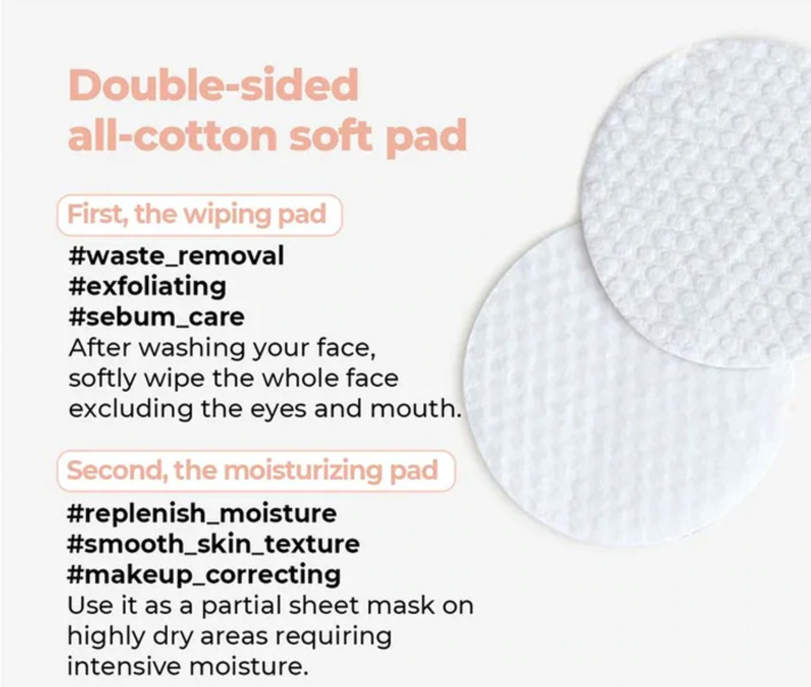 Numbuzin No.4 Pore Zero Peeled Egg Toner Pad
