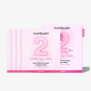 Numbuzin No.2 Rose PDRN Overnight Collagen Mask (4ea)