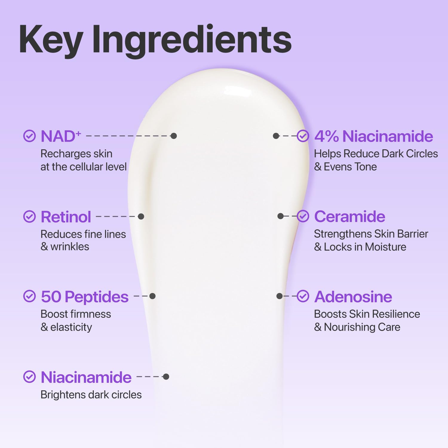 Numbuzin No.9 NAD+ Retinol Eye Cream