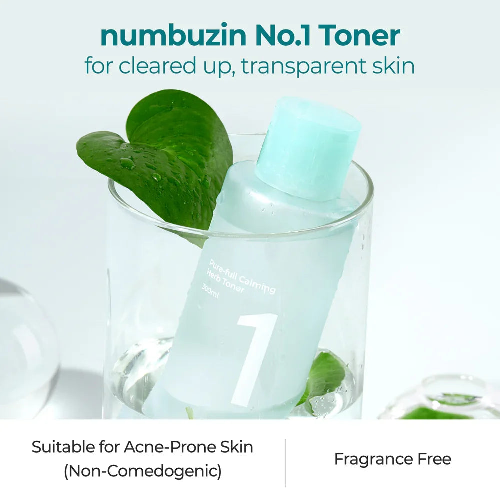 Numbuzin No. 1 Pure-full Calming Herb Toner