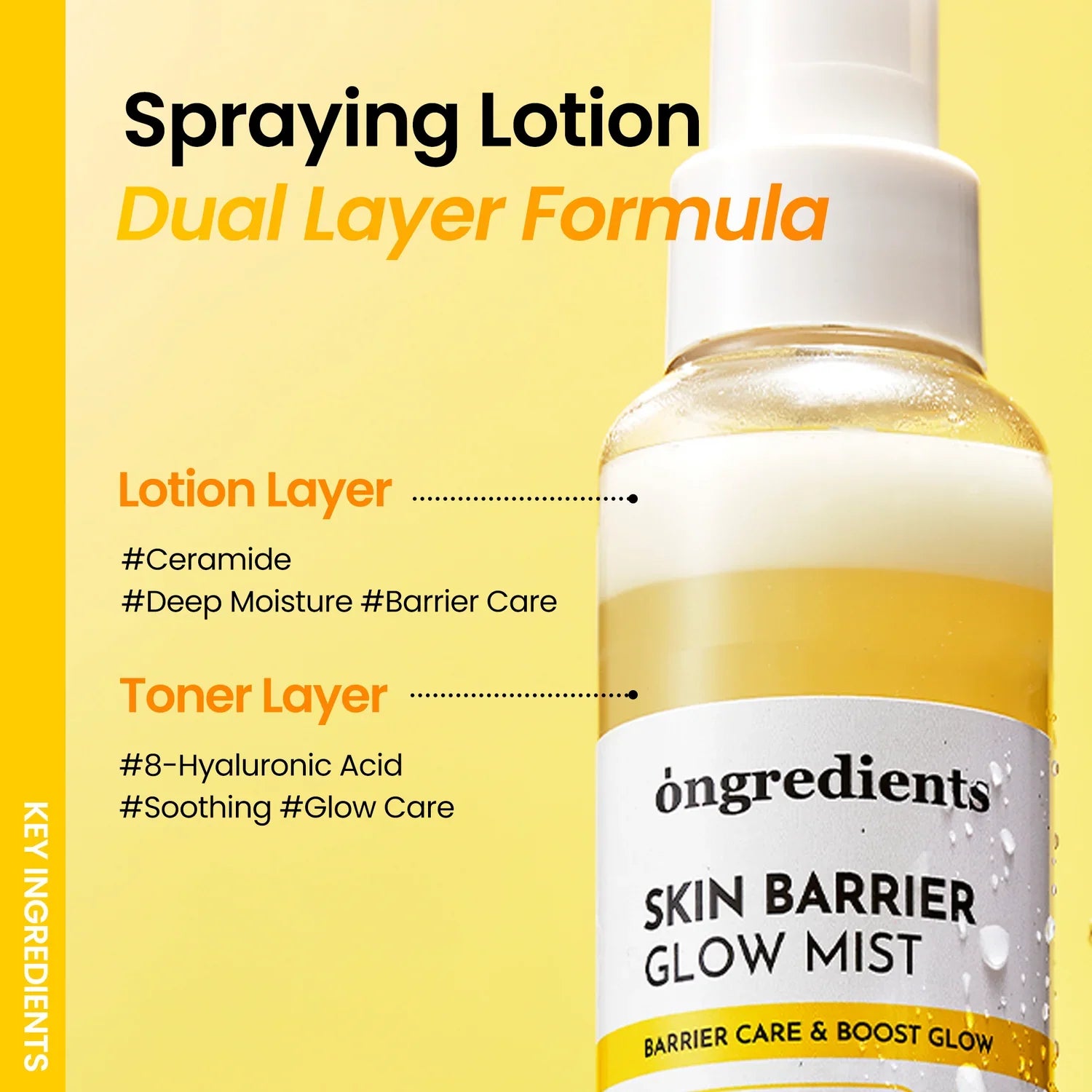 Ongredients Skin Barrier Glow Mist