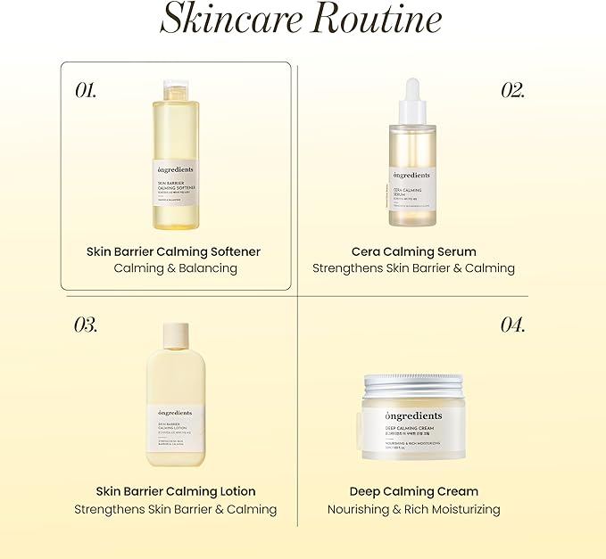 Ongredients Skin Barrier Calming Softener
