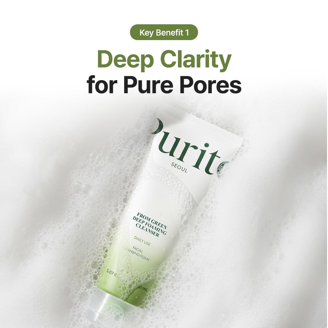 Purito From Green Deep Foaming Cleanser