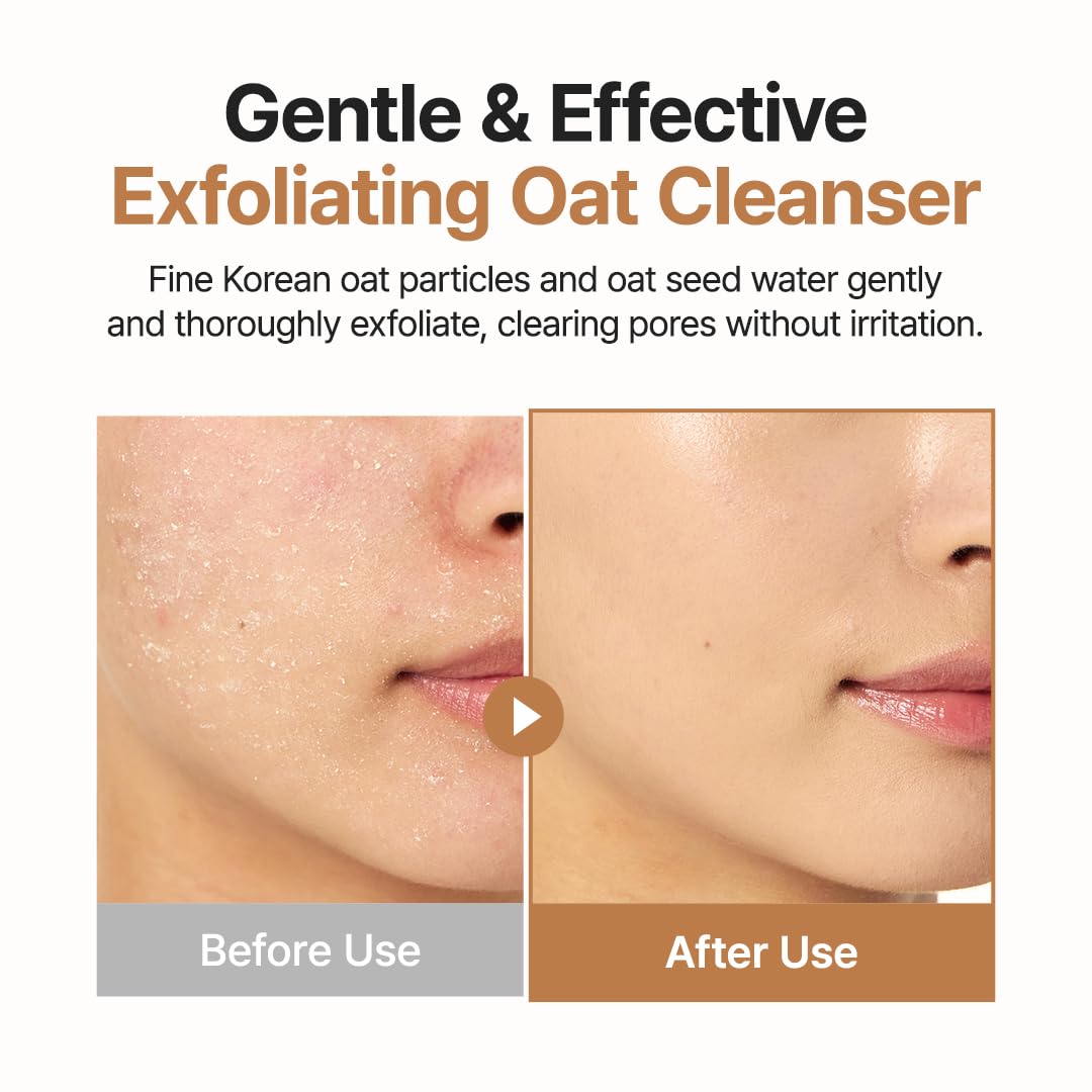 Purito Oat In Gentle Exfoliating Face Cleanser