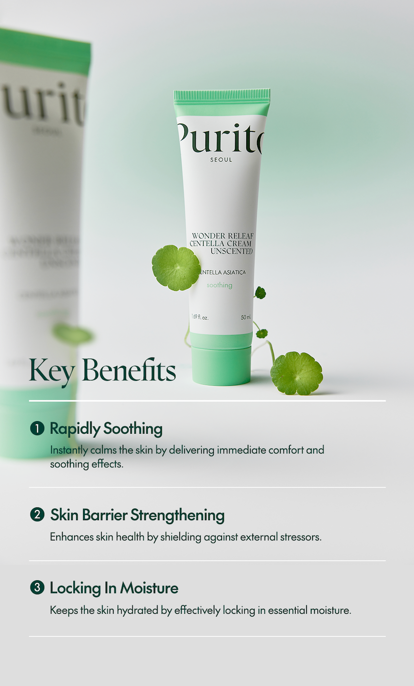 Purito Wonder Releaf Centella Cream Unscented