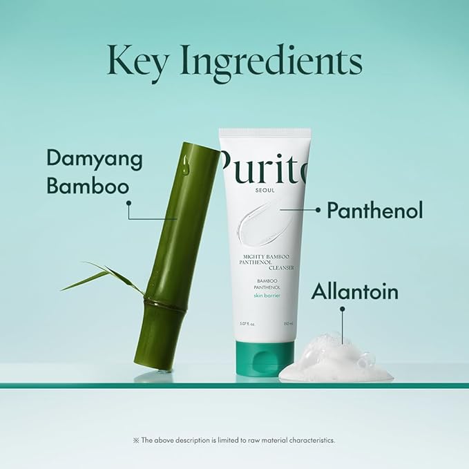 Purito Mighty Bamboo Panthenol Cleanser
