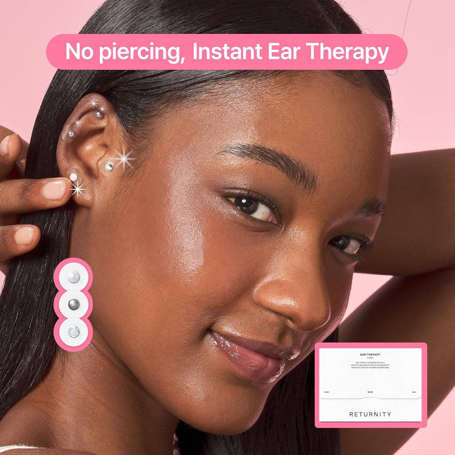 Returnity Ear Therapy Acupressure Patches – 3MIX (30PCS)
