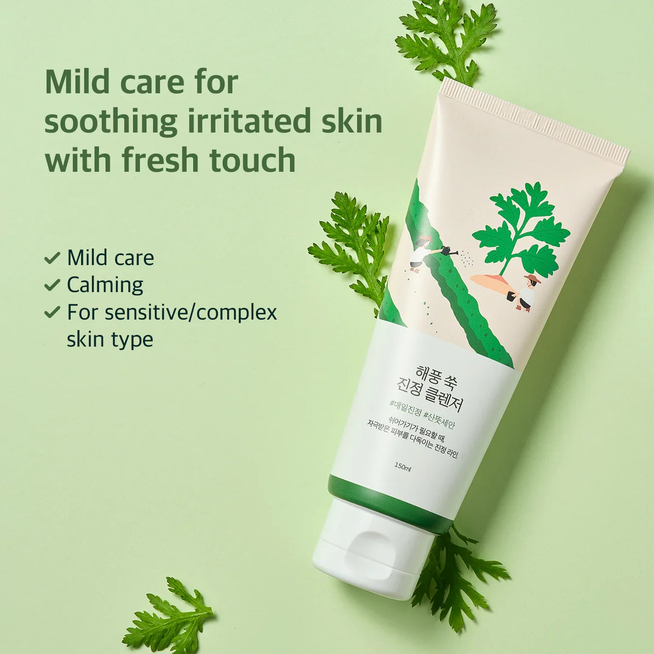Round Lab Mugwort Calming Cleanser
