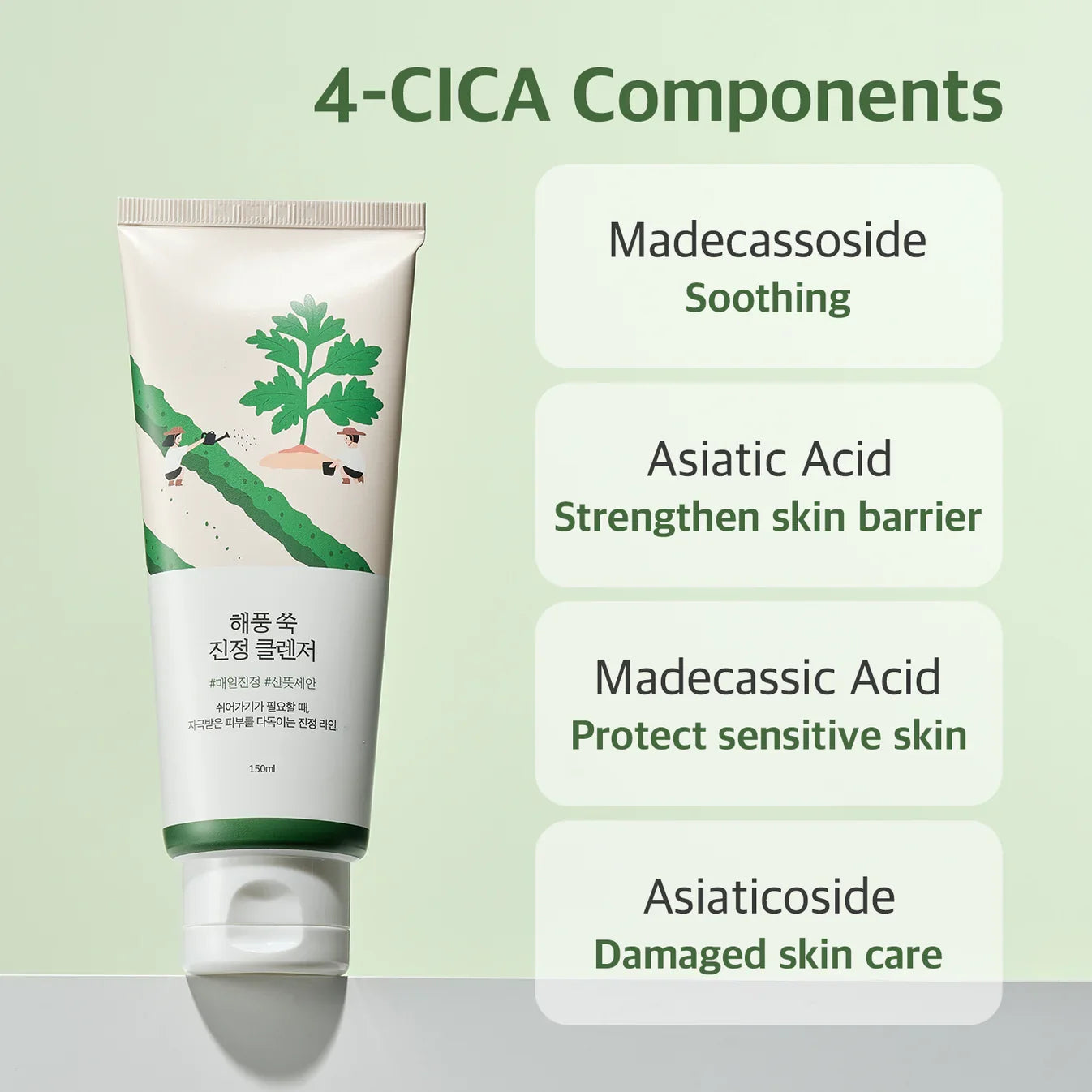 Round Lab Mugwort Calming Cleanser