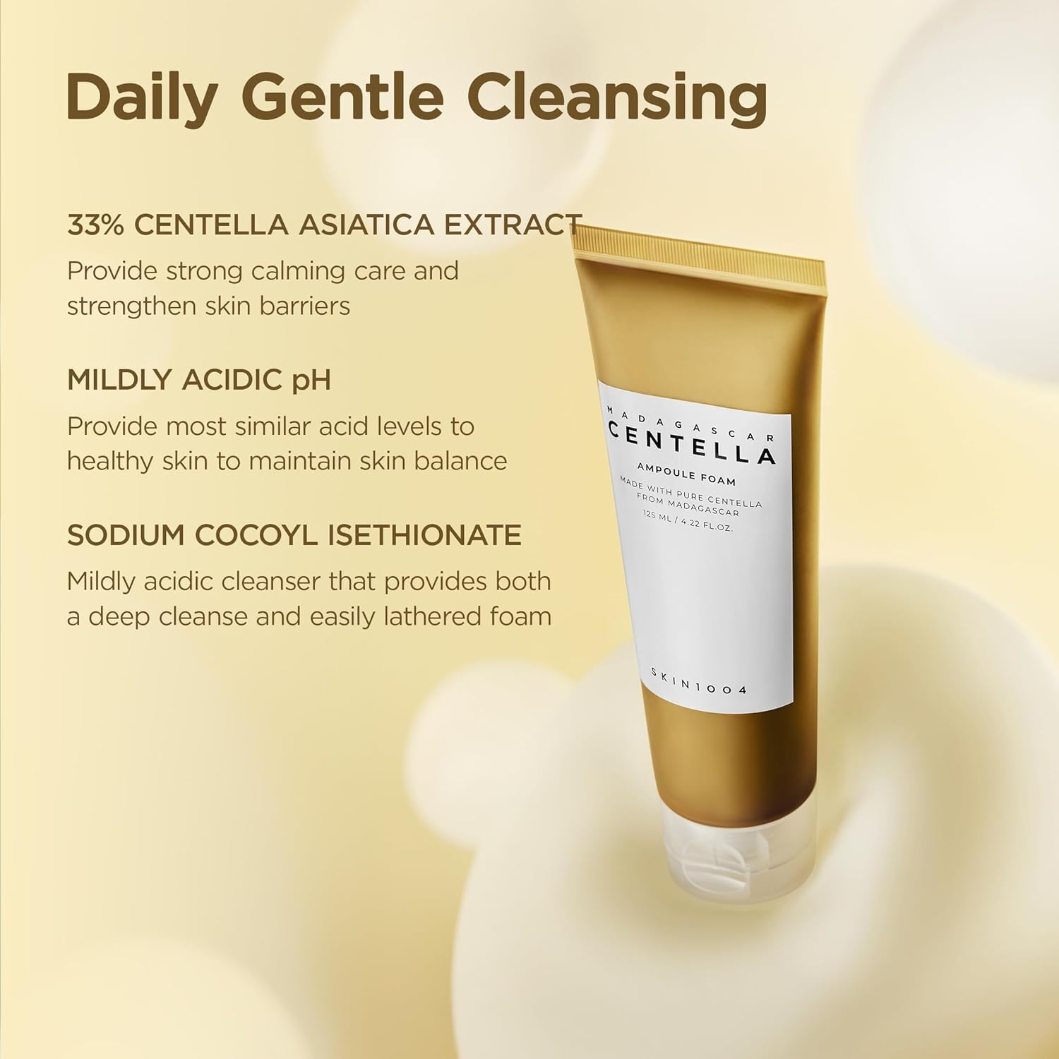 Skin 1004 Centella Ampoule Foam Mousse Serum