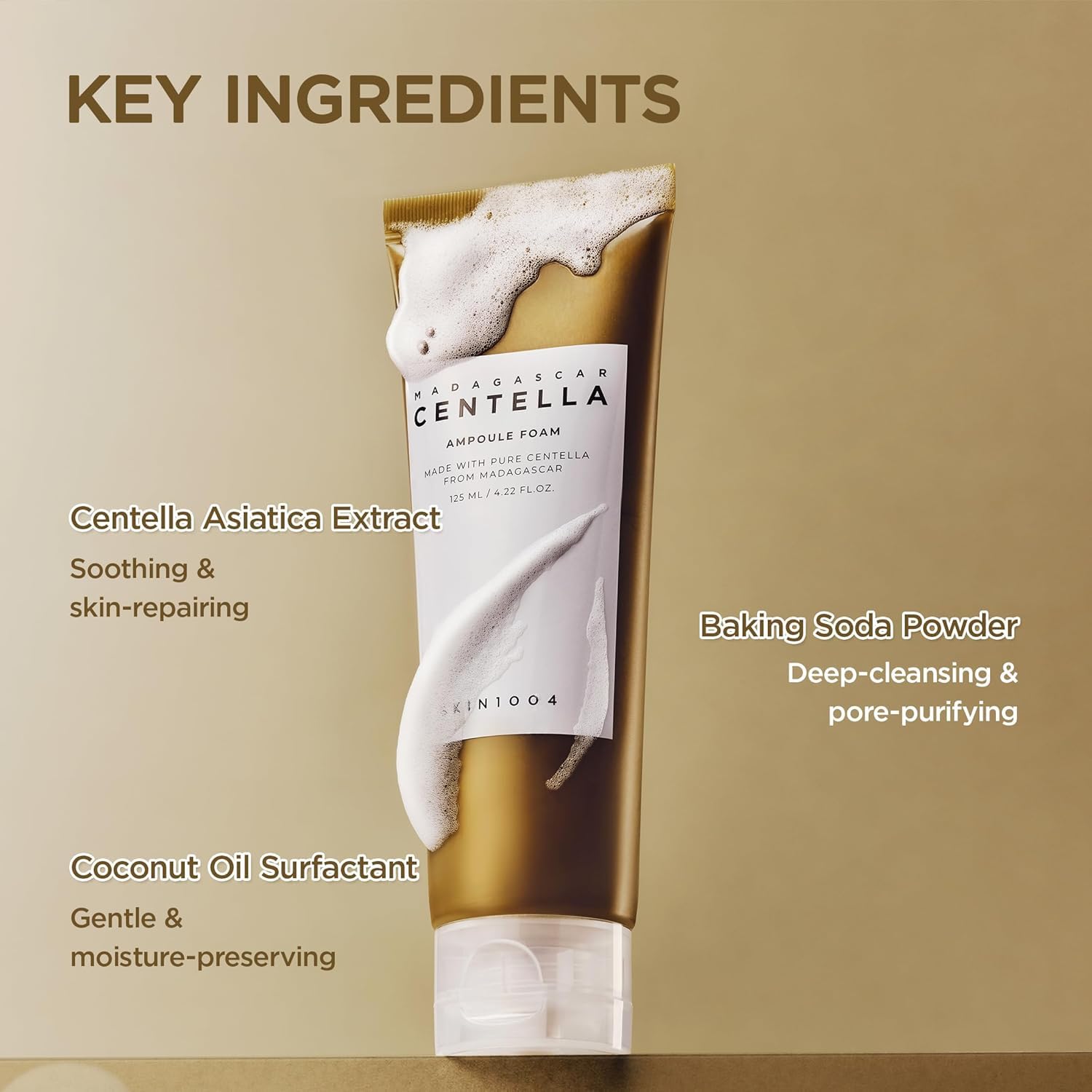 Skin 1004 Centella Ampoule Foam Mousse Serum