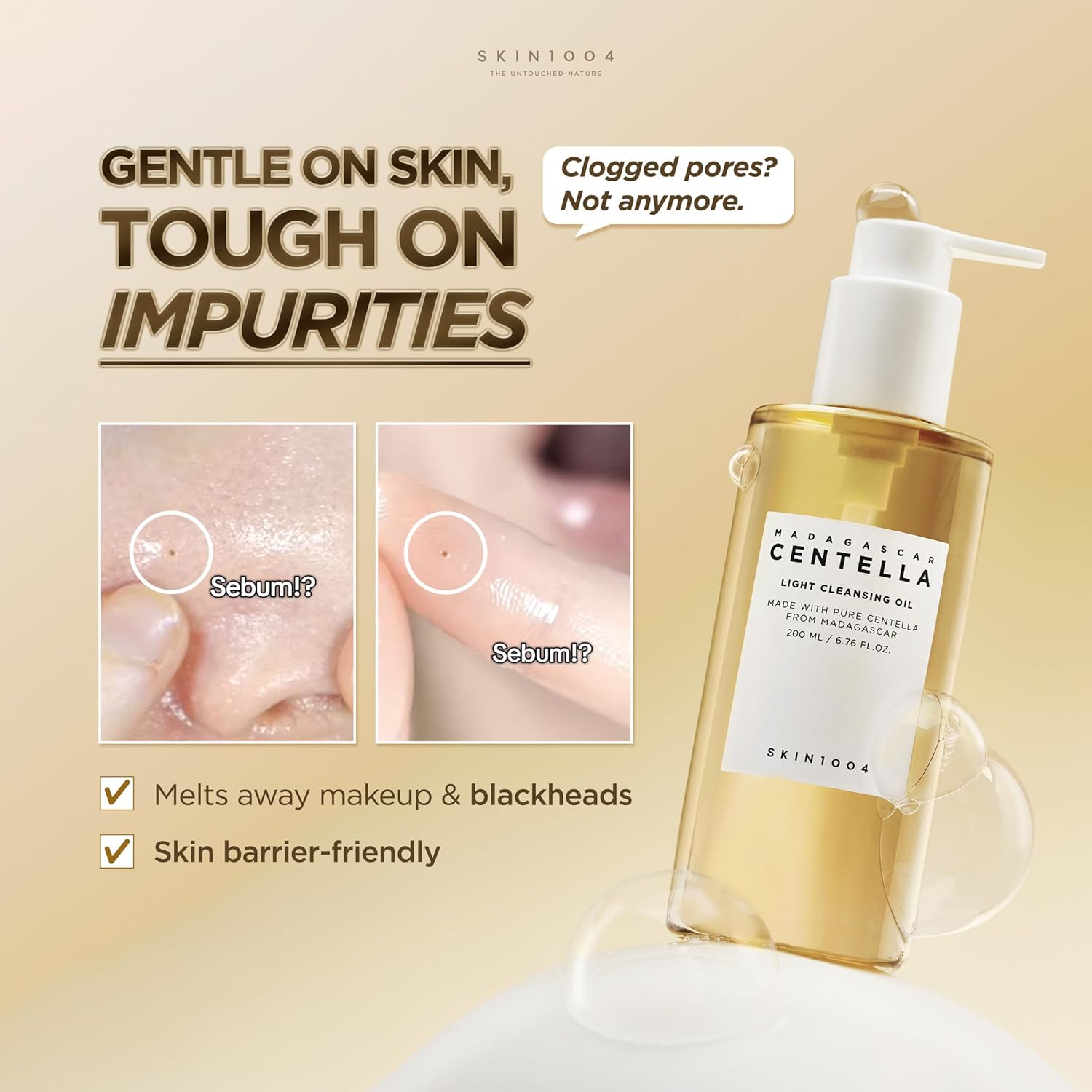 Skin 1004 Centella Light Cleansing Oil