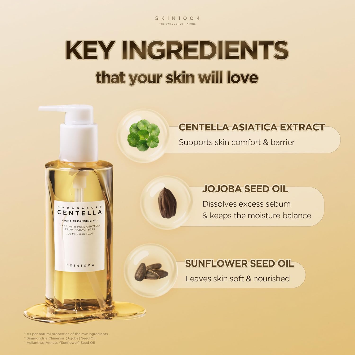 Skin 1004 Centella Light Cleansing Oil