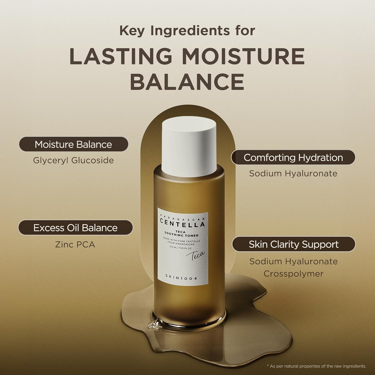 Skin 1004 Centella Teca Soothing Toner