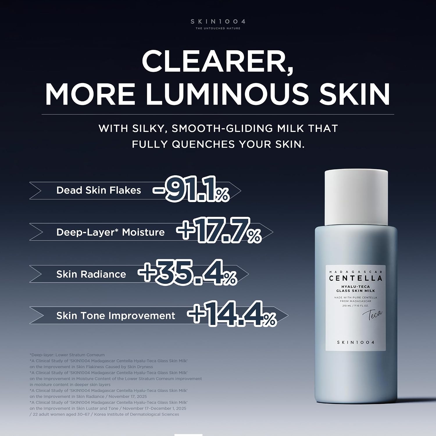 Skin 1004 Hyalu-Teca Glass Skin Milk