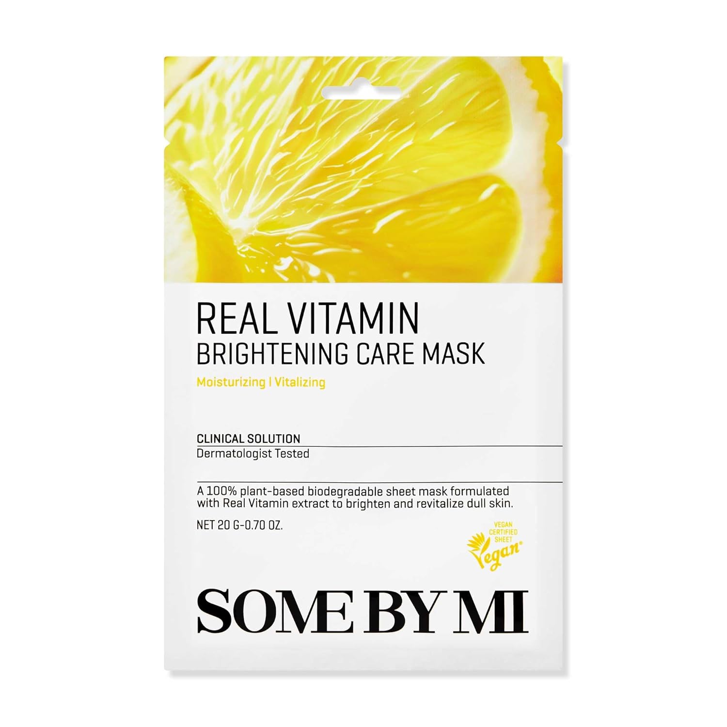 Some By Mi Real Vitamin Brightening Care Mask - 1pc