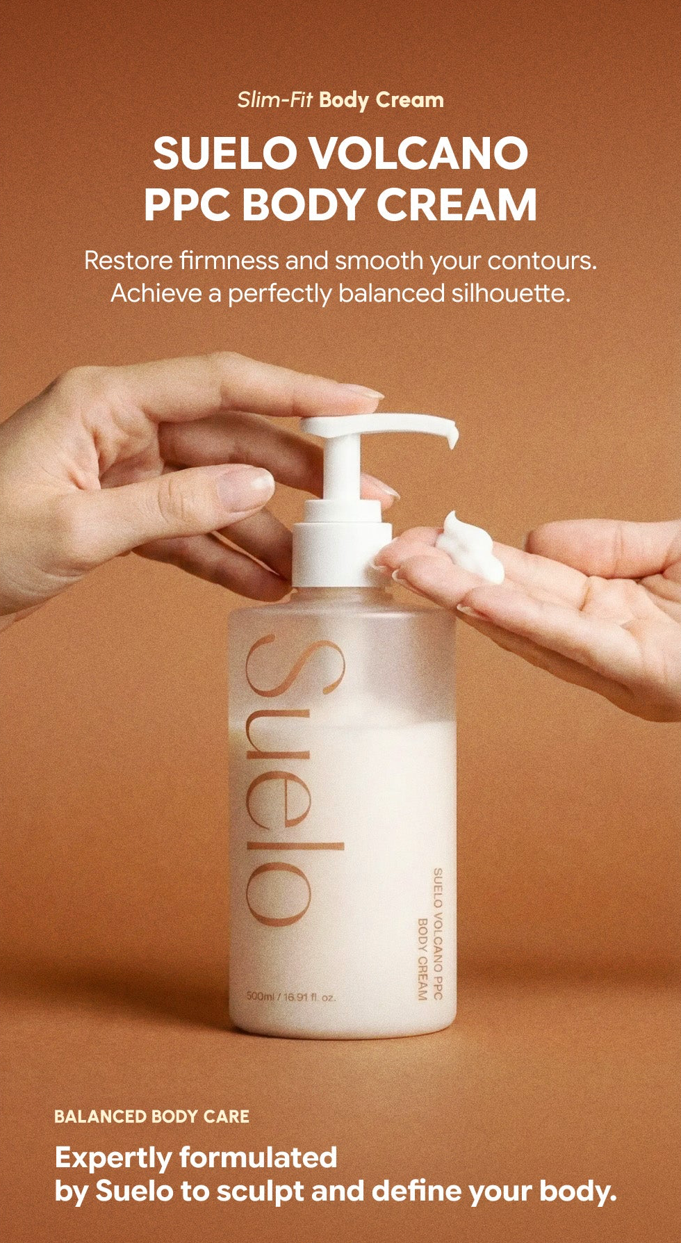 Suelo Volcano PPC Body Cream 500ml