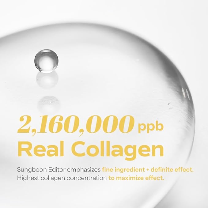 Sungboon Editor Deep Collagen Niacin Vita C Brightening Mask - 1 Box of 4 Sheets