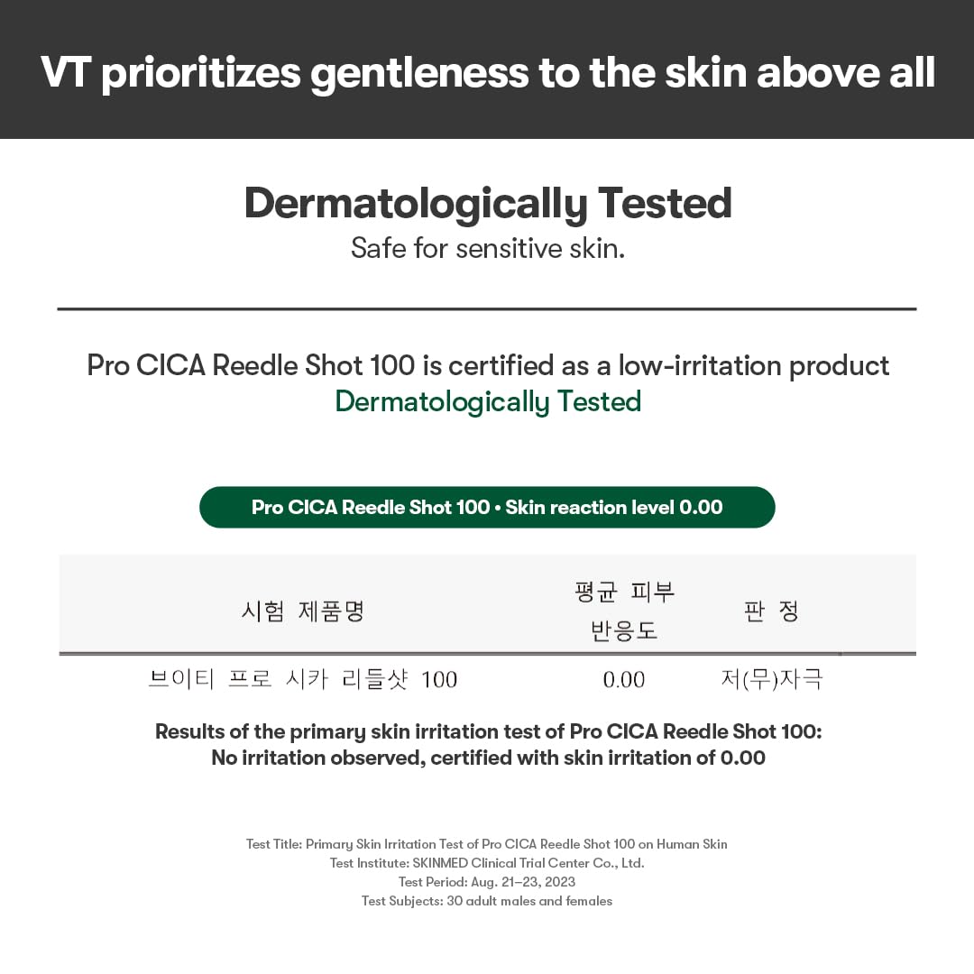VT COSMETICS Pro Cica Reedle Shot 100