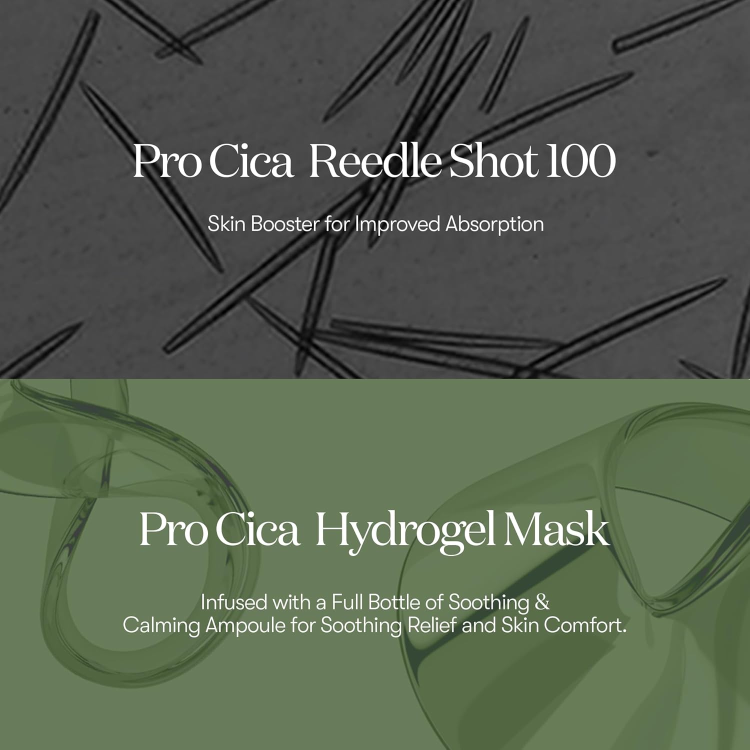 VT Pro Cica Reedle Shot 100 2-Step Hydrogel Mask