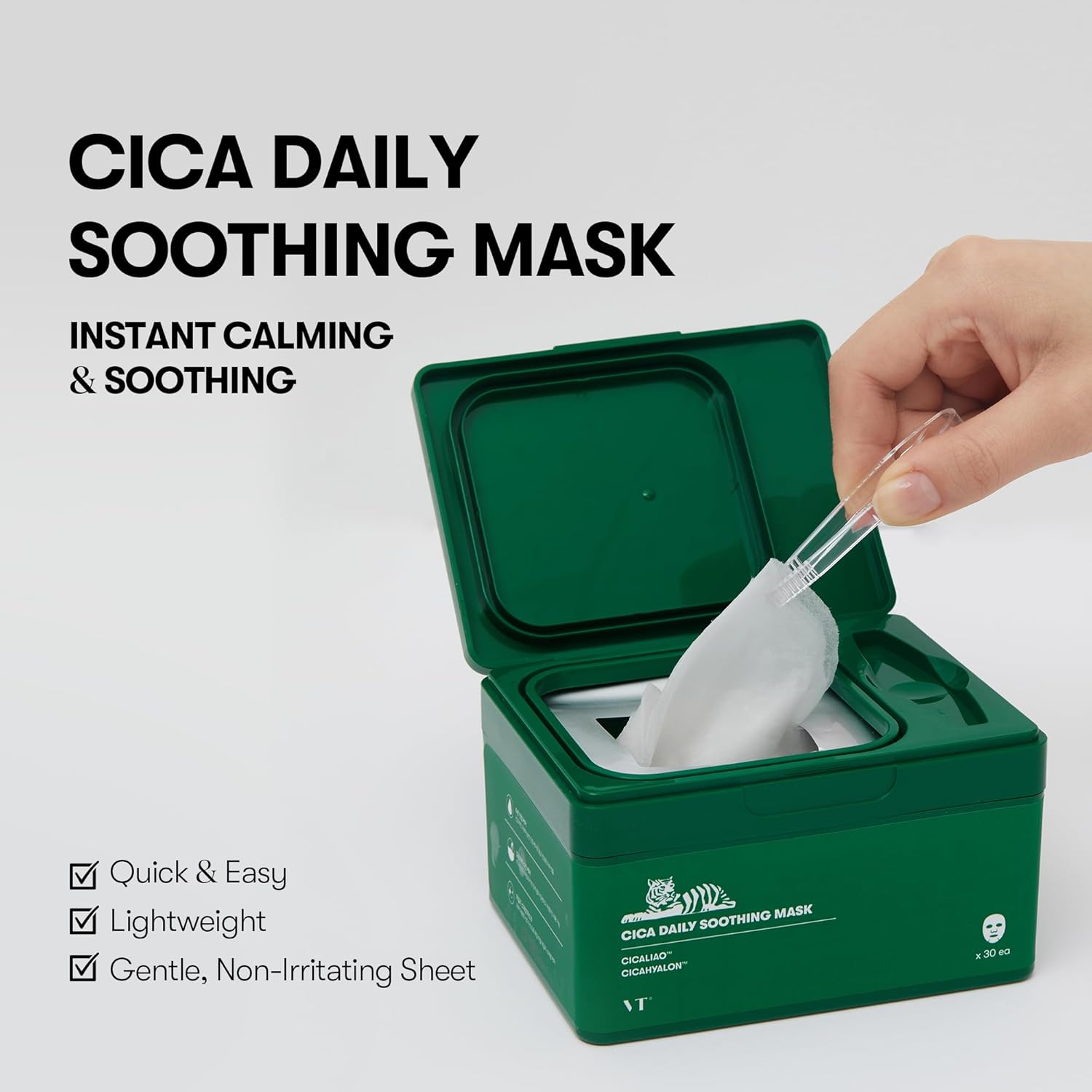 VT Cica Daily Soothing Mask (30 Sheet Masks)