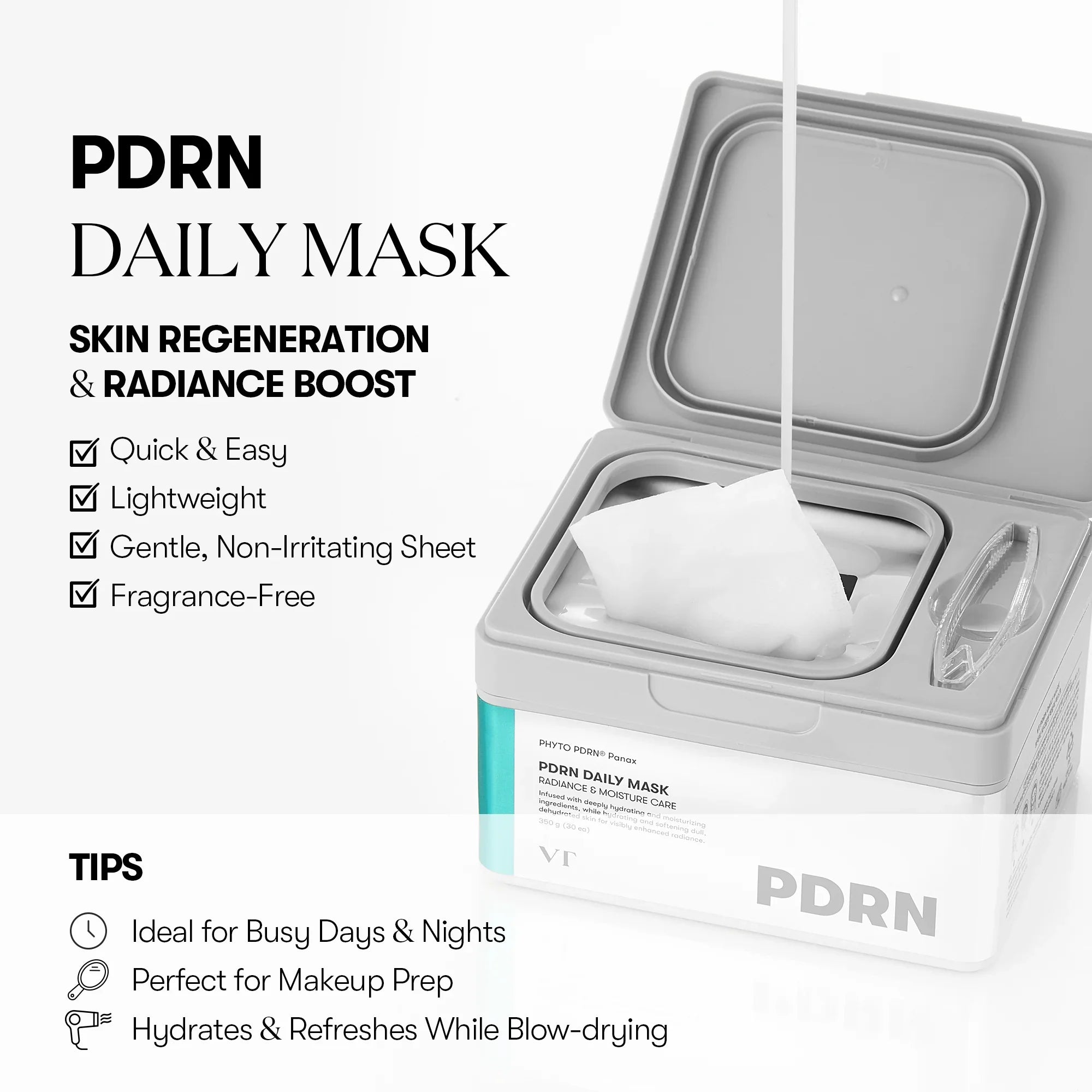 VT PDRN Daily Mask Box