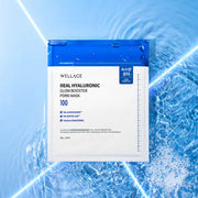 Wellage Real Hyaluronic Glow Booster PDRN Mask