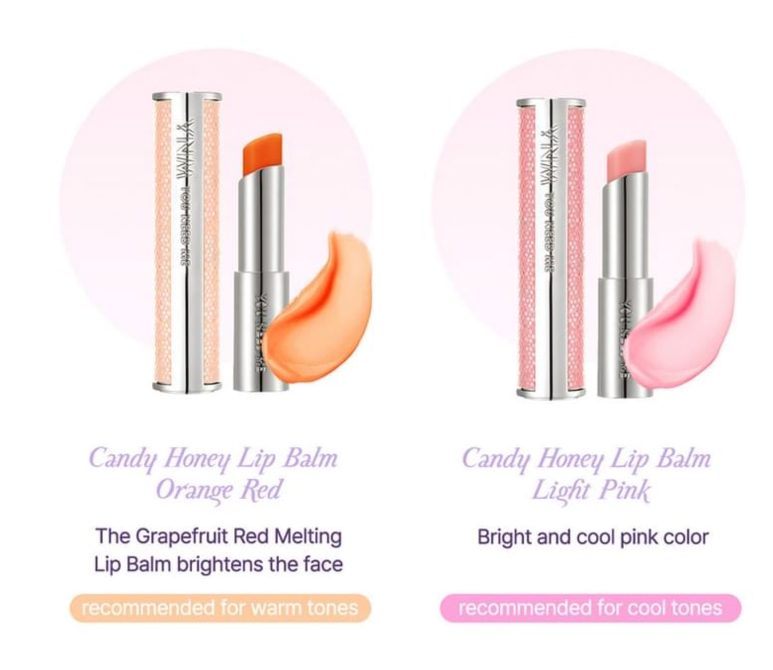 YNM Candy Honey Lip Balm (2 Colors)