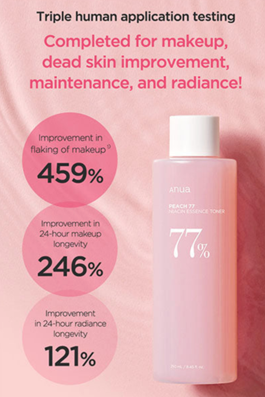 Anua Peach 77 Niacin Essence Toner