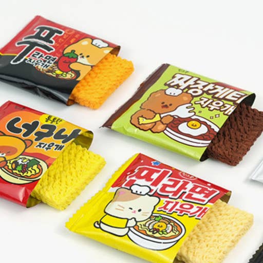 K -Ramen Shape Earaser (Random)