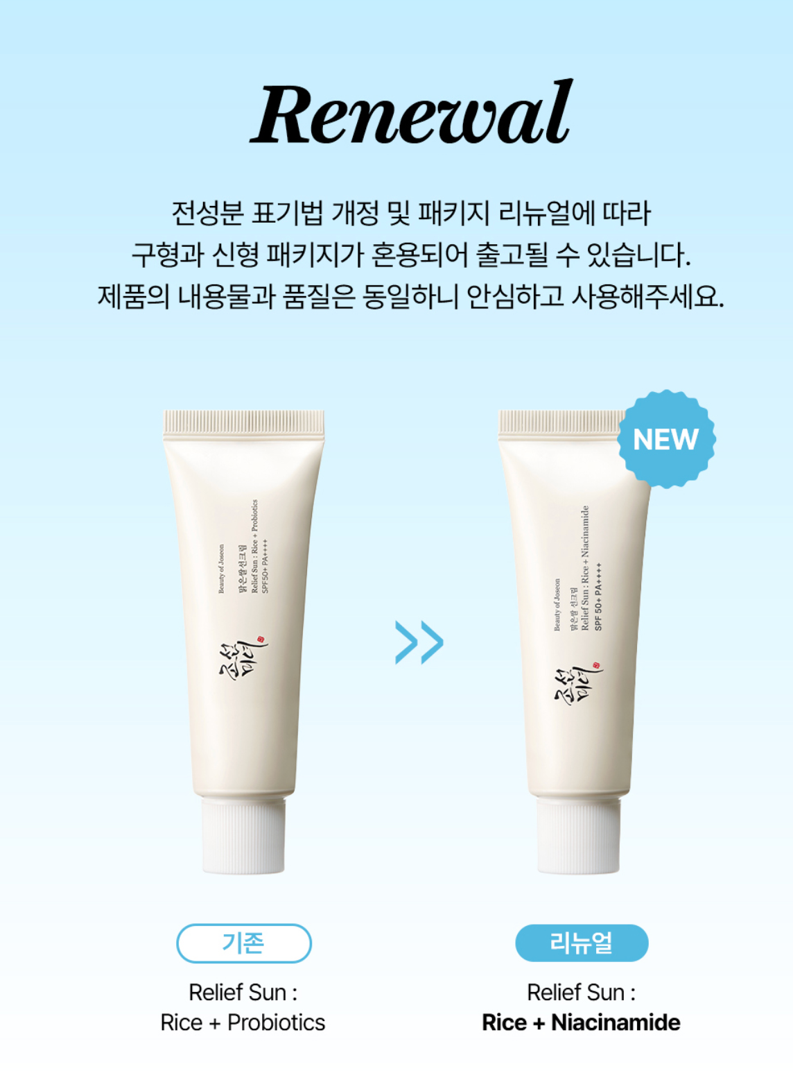 Beauty Of Joseon Relief Rice + Niacinamide