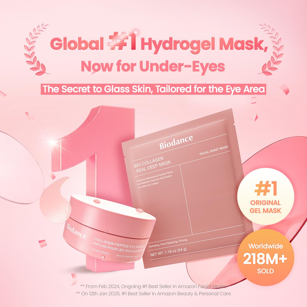 Biodance Collagen Peptide Eye Patch