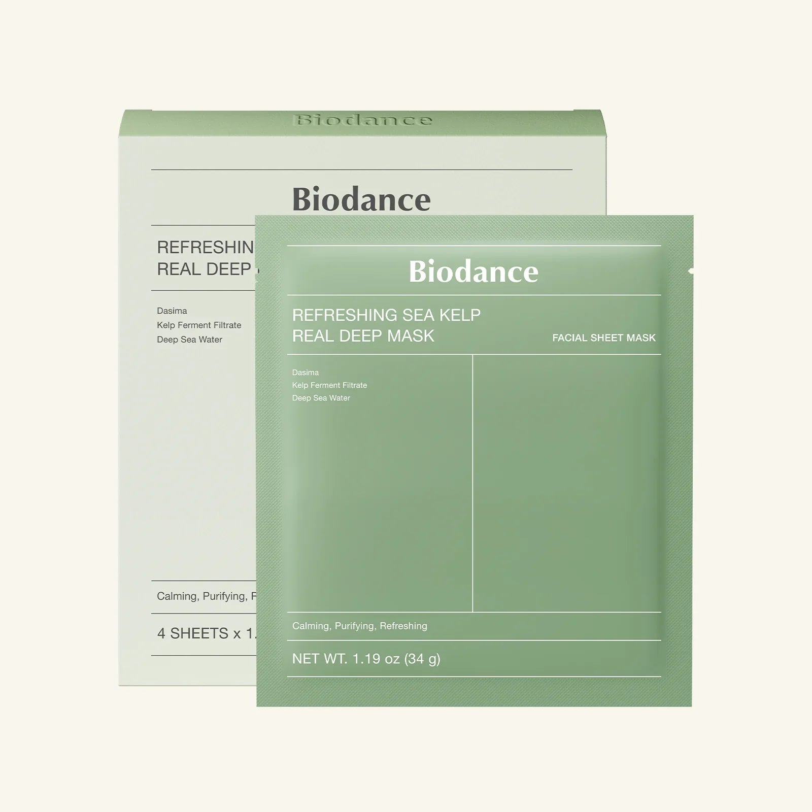 Biodance Refreshing Sea Kelp Real Deep Mask Sheet