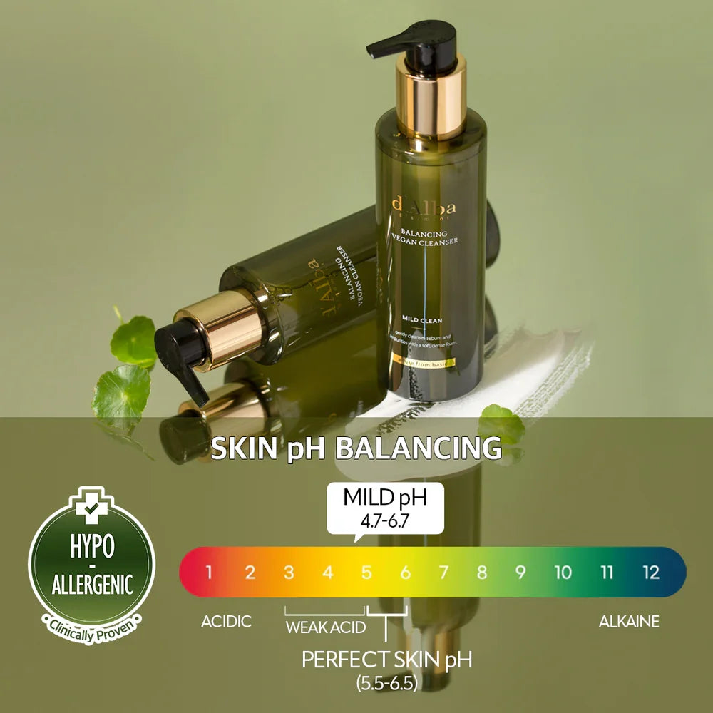 d'Alba Mild Skin Balancing Vegan Cleanser